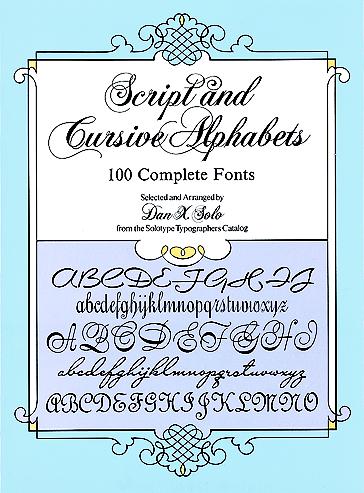Permanent Makeup Supplies on Script And Cursive Alphabets  100 Complete Fonts