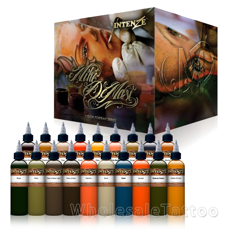 INTENZE Color Lining Ink Series - Intenze Tattoo Ink