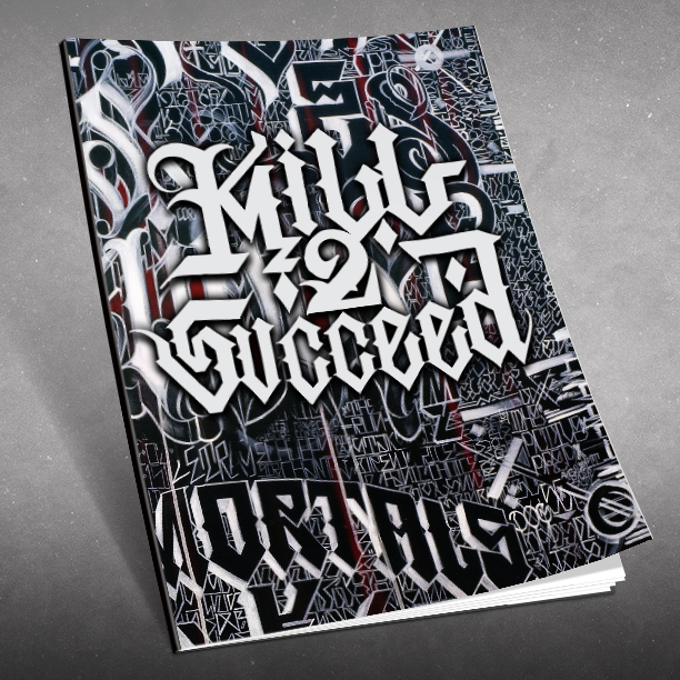 Kill 2 Succeed Sketch Book / Reference Guide - Tattoo Express Supply