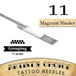 Artist's Choice Tattoo Needles - 11 Mag Shader 50 Pack