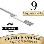 Artist's Choice Tattoo Needles - 9 Mag Shader 50 Pack