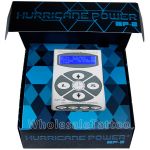 Hurricane HP-2 Silver Dual Digital LCD Tattoo Power Supply - 2013 New Version