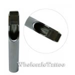 Stainless Steel Tattoo Tips - 7 Flat Shape
