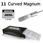 Tattoo Needles - #10 Bugpin 11 Curved Magnum 50 Pack