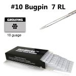 Tattoo Needles - #10 Bugpin 7 Round Liner 50 Pack