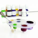 Disposable Tattoo ink cup set/palet