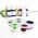 Disposable Tattoo ink cup set/palet