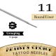 Tattoo Needles - 11 Round Liner 50 Pack