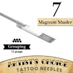 Artist's Choice Tattoo Needles - 7 Mag Shader 50 Pack
