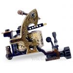 Hand Made Dove DAMASCUS TATTOO Machine with Needle Tensioner - Liner