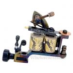 Hand Made Dove DAMASCUS TATTOO Machine with Needle Tensioner - Liner
