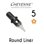 Cheyenne Cartridge -5 Round Liner, 0.25 - 10 Pack