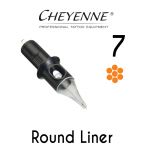 Cheyenne Cartridge -7 Round Liner, 0.25- 10 Pack