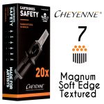 Cheyenne Cartridge- 7 Bugpin Magnum Soft Edge - 10 Pack