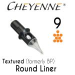 Cheyenne 9 Textured Round Liner Cartridge