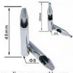 Stainless Steel Tattoo Tips - 1 Round Shape