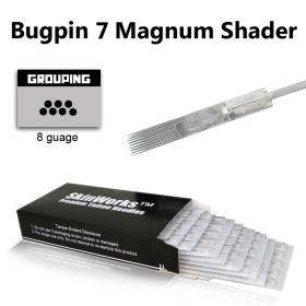 Tattoo Needles - #8 Bugpin 7 Magnum Shader 50 Pack