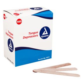 Non-sterile Tongue Depressors, BOX of 500